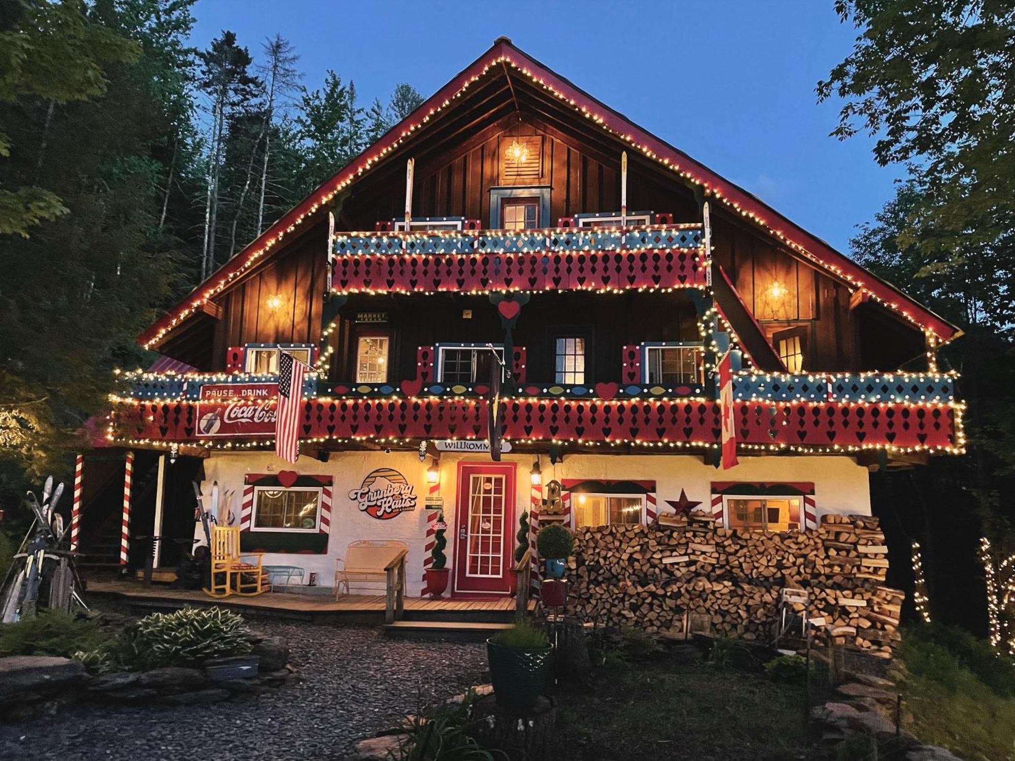 Grunberg Haus Inn&Cabins Waterbury Exterior foto