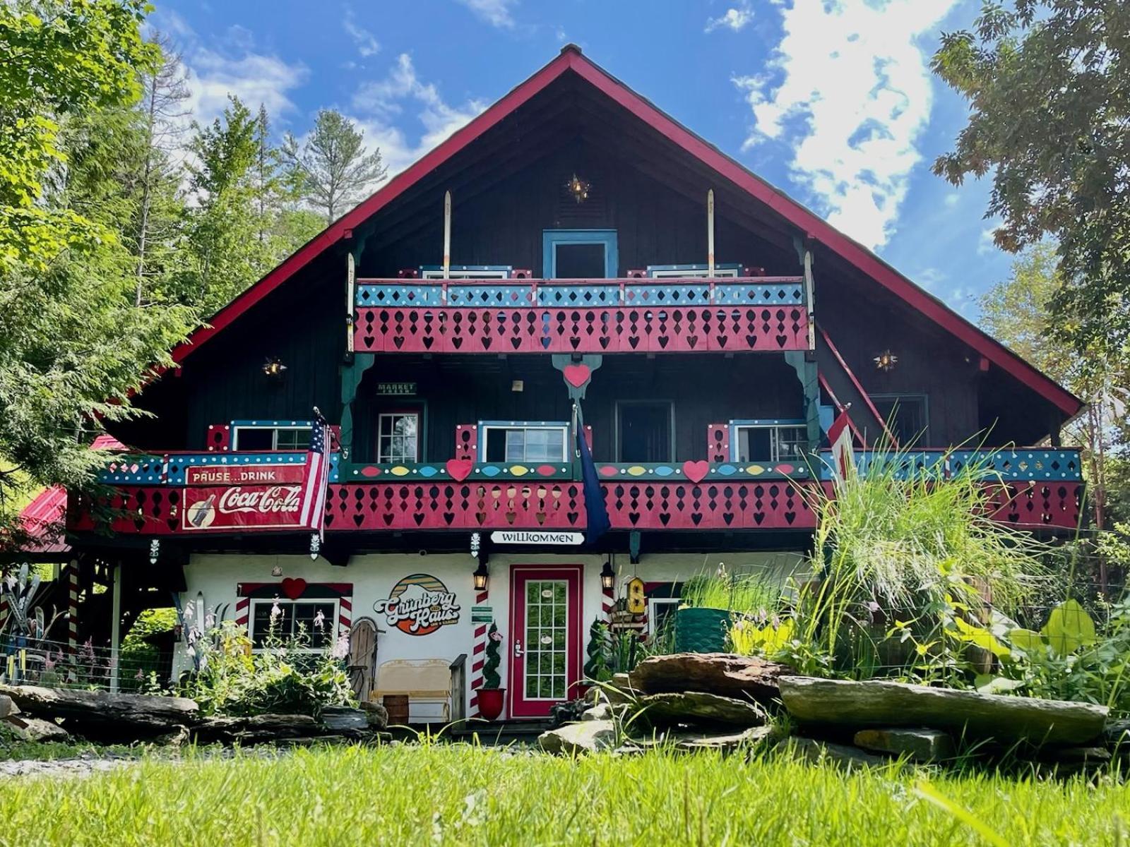 Grunberg Haus Inn&Cabins Waterbury Exterior foto