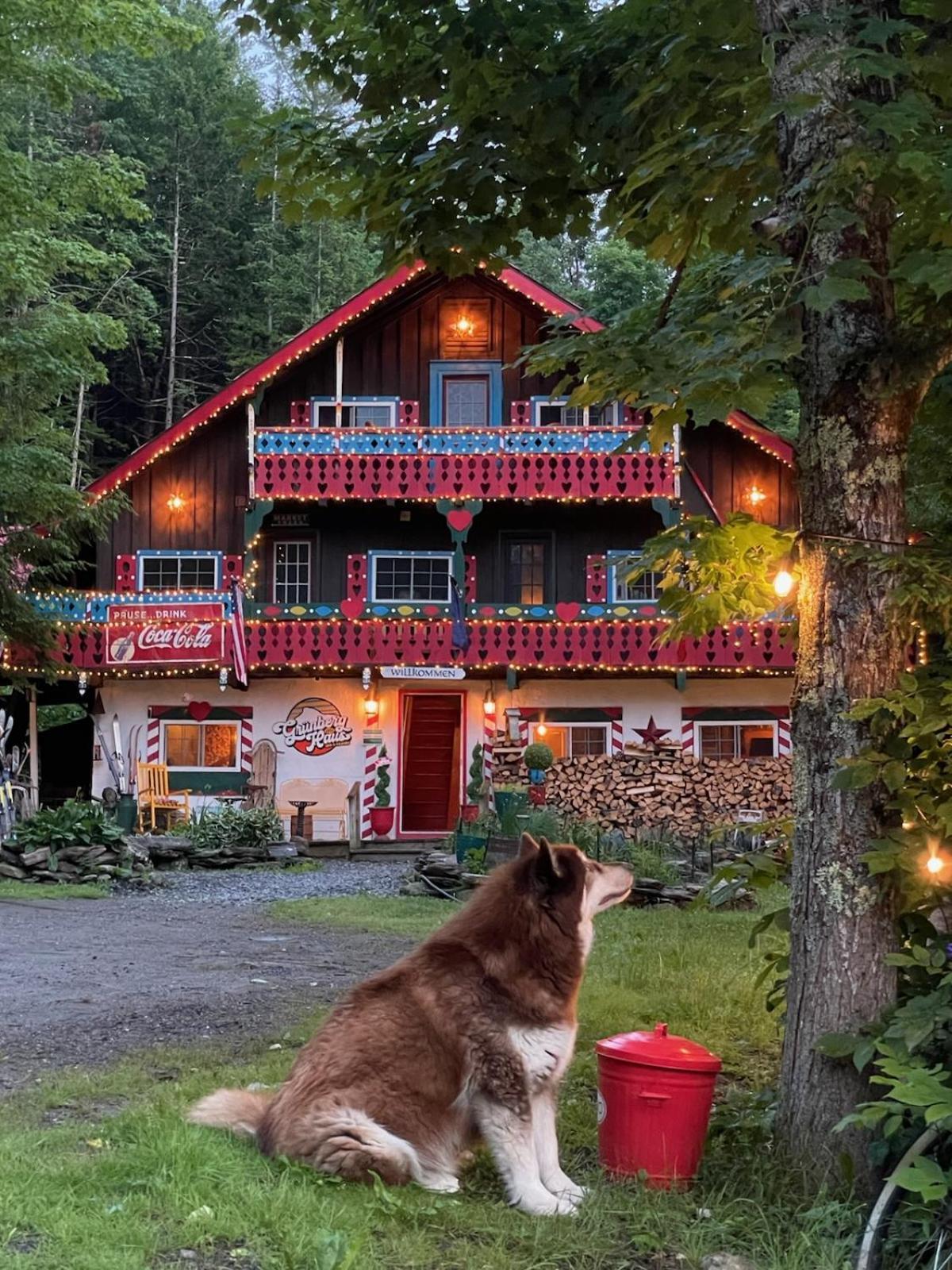 Grunberg Haus Inn&Cabins Waterbury Exterior foto