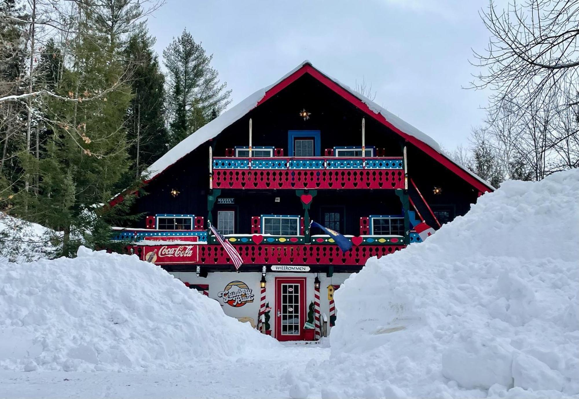 Grunberg Haus Inn&Cabins Waterbury Exterior foto