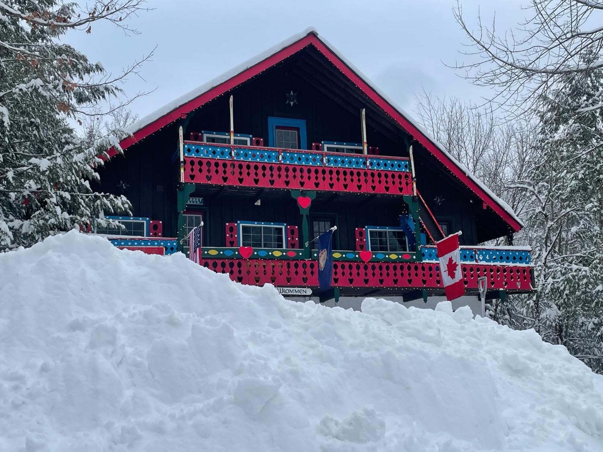 Grunberg Haus Inn&Cabins Waterbury Exterior foto