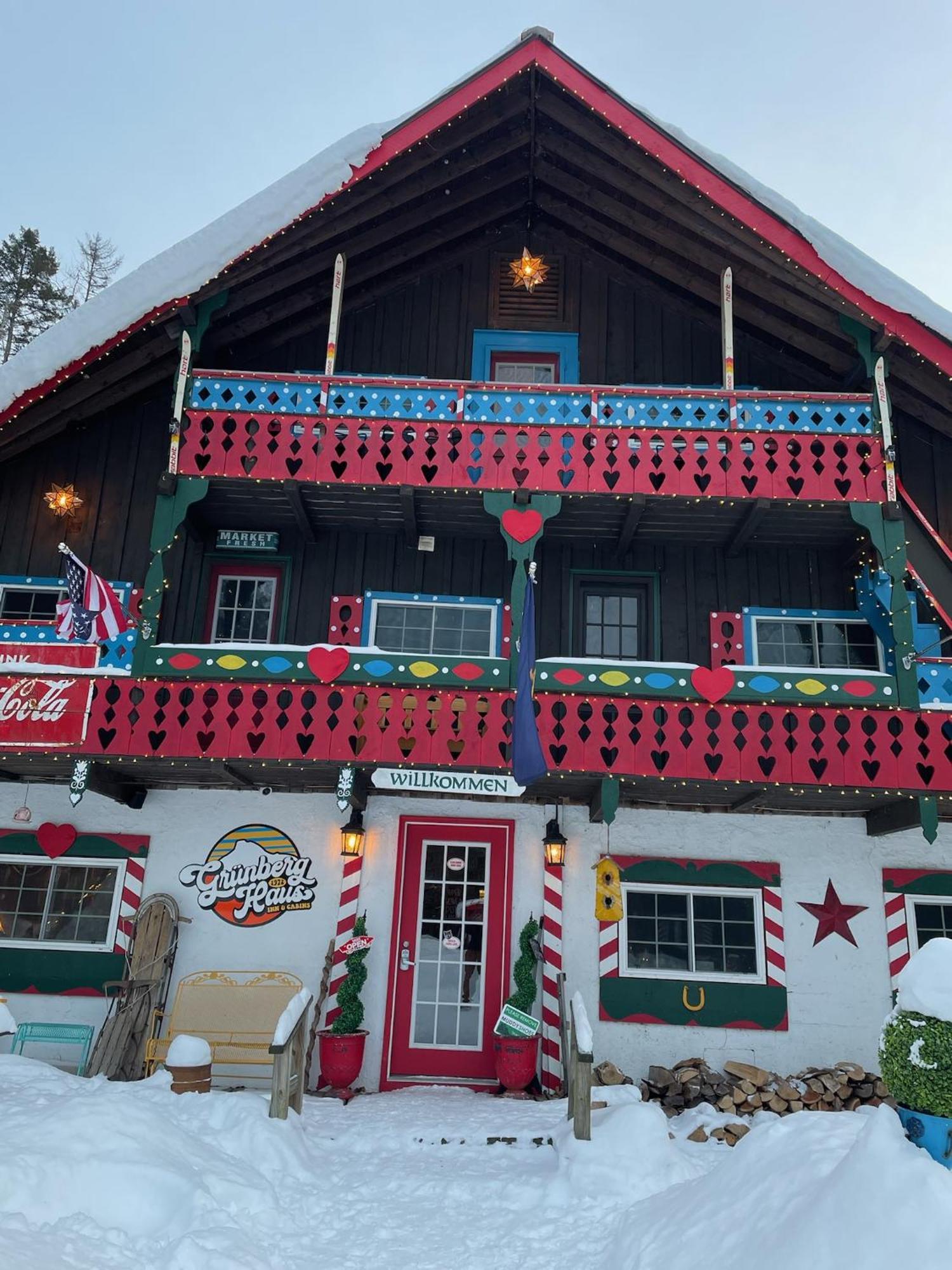 Grunberg Haus Inn&Cabins Waterbury Exterior foto